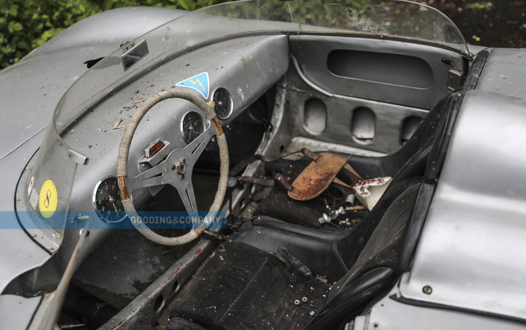 На аукцион выставят Porsche 550 Spyder, простоявший 35 лет в сарае