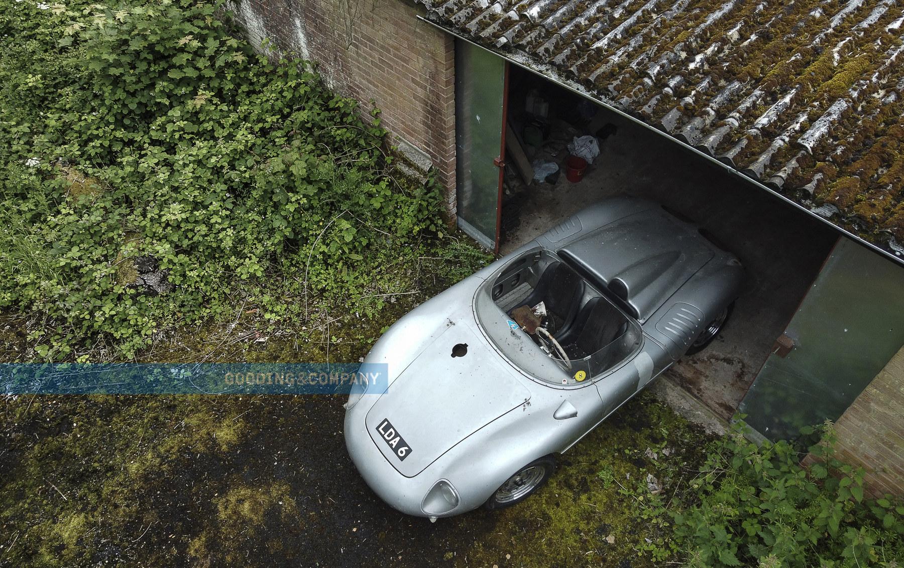 На аукцион выставят Porsche 550 Spyder, простоявший 35 лет в сарае