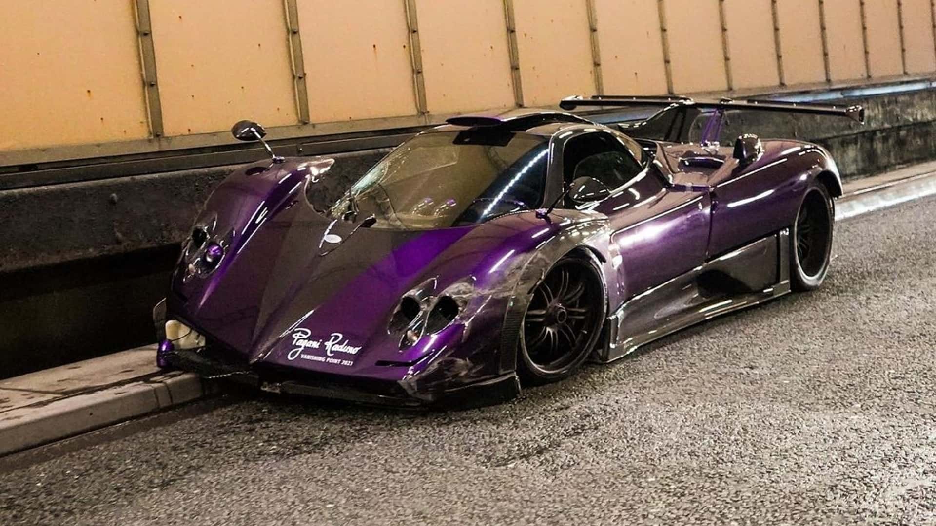 Эксклюзивный Pagani Zonda, принадлежавший Льюису Хэмилтону, разбили в ДТП