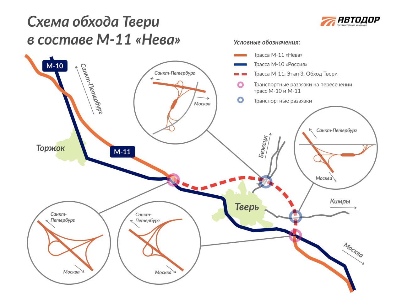 Трасса м11 на карте от санкт петербурга