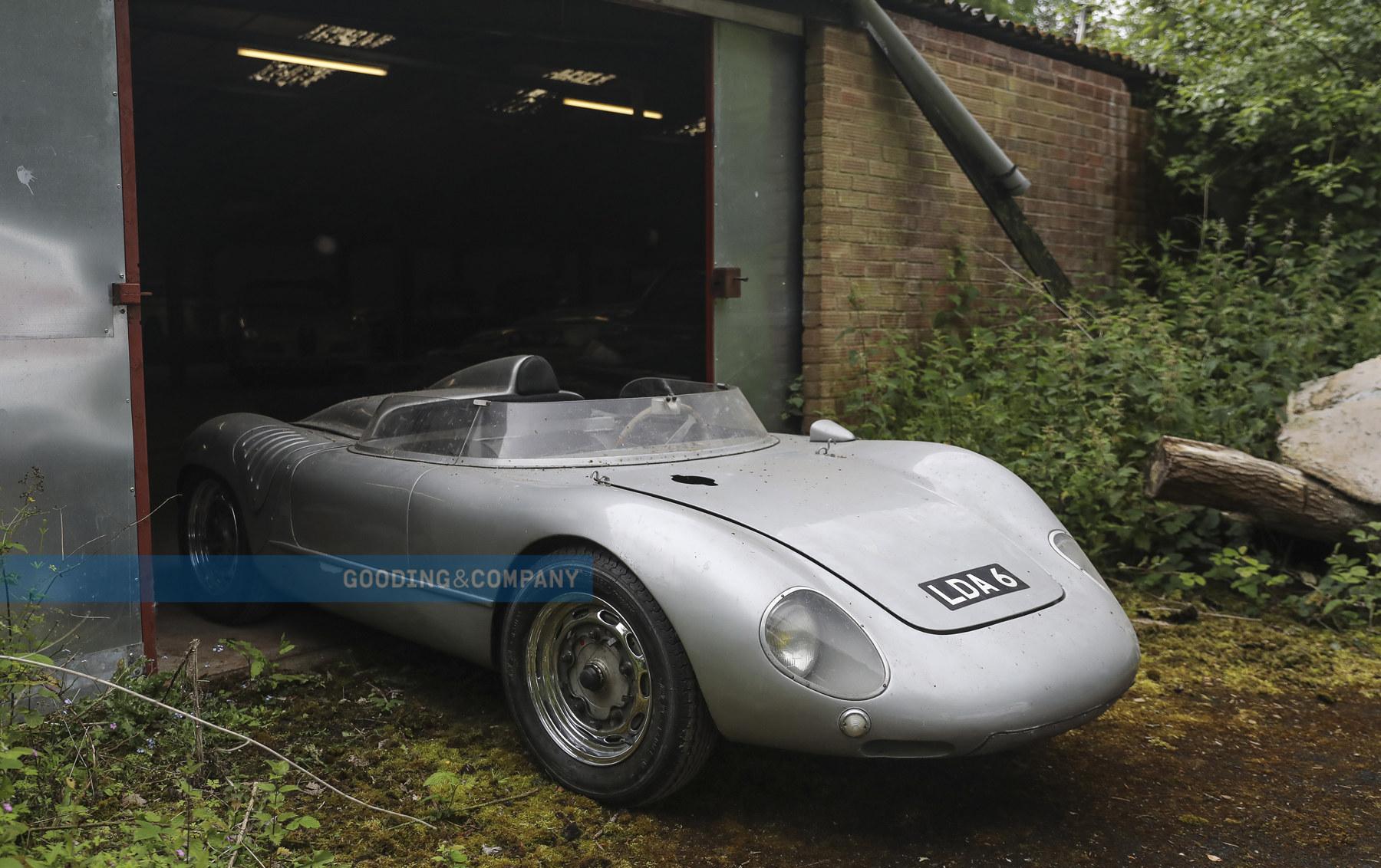 На аукцион выставят Porsche 550 Spyder, простоявший 35 лет в сарае