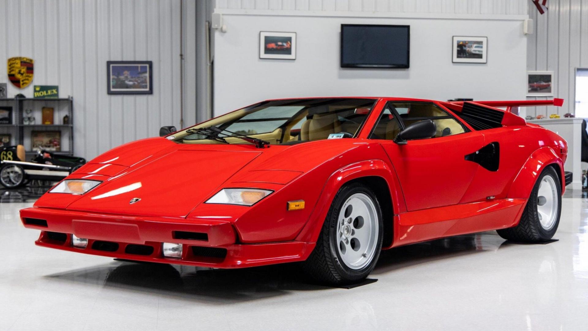 Редчайший Lamborghini Countach могут продать за полмиллиона долларов