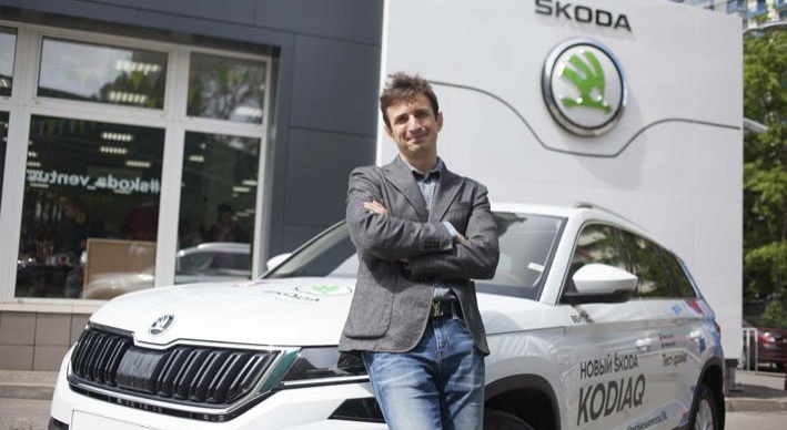 Алексей Лемар вместе с супругой Мариной протестировал новый Škoda Kodiaq