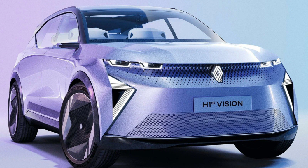 Электроконцепт Renault H1st Vision оснастили биометрическими датчиками в руле