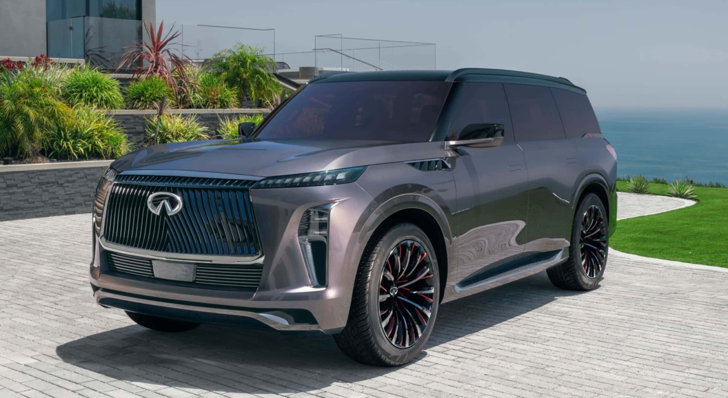 Внешность нового Infiniti QX80 Monograph была вдохновлена бамбуковым лесом и фортепиано