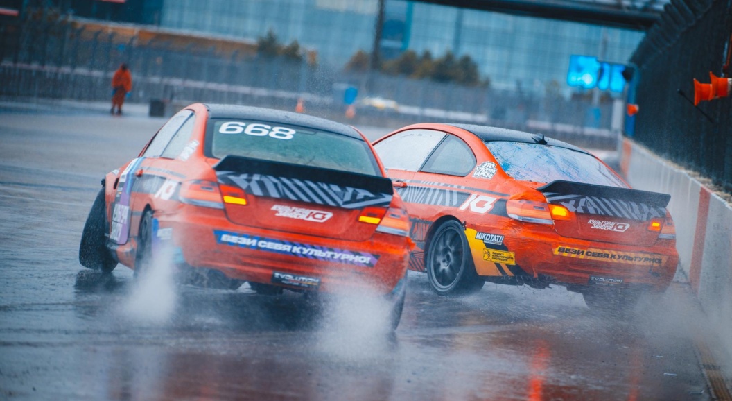 Третий этап Sochi Drift Challenge 2023 прошёл под проливным дождём и снегом