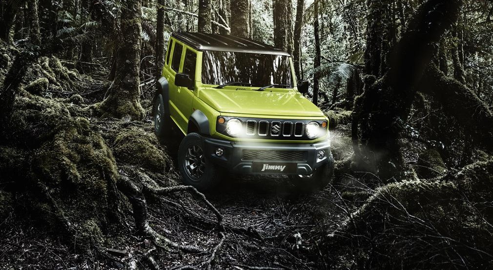 Внедорожник Suzuki Jimny впервые стал пятидверным