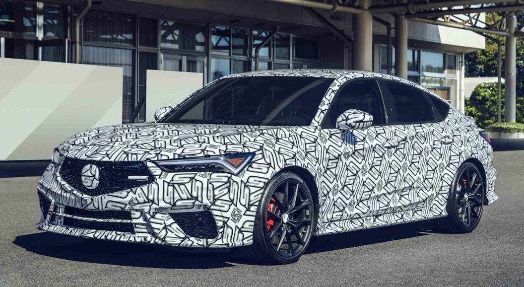 Появились первые снимки нового лифтбека Acura Integra Type S