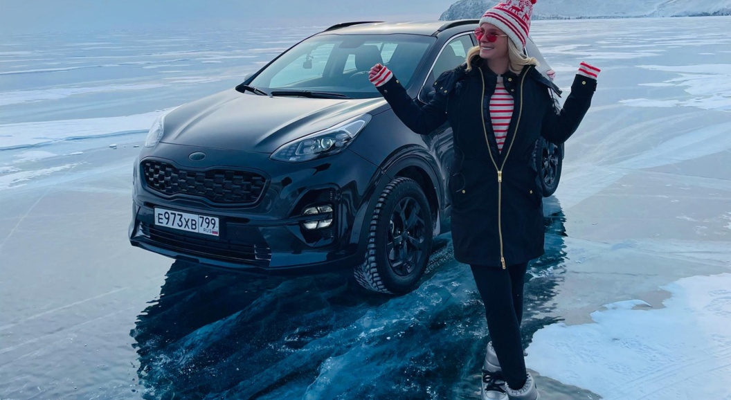 Тест-драйв Kia Sportage Black Edition: покоряя лёд Байкала