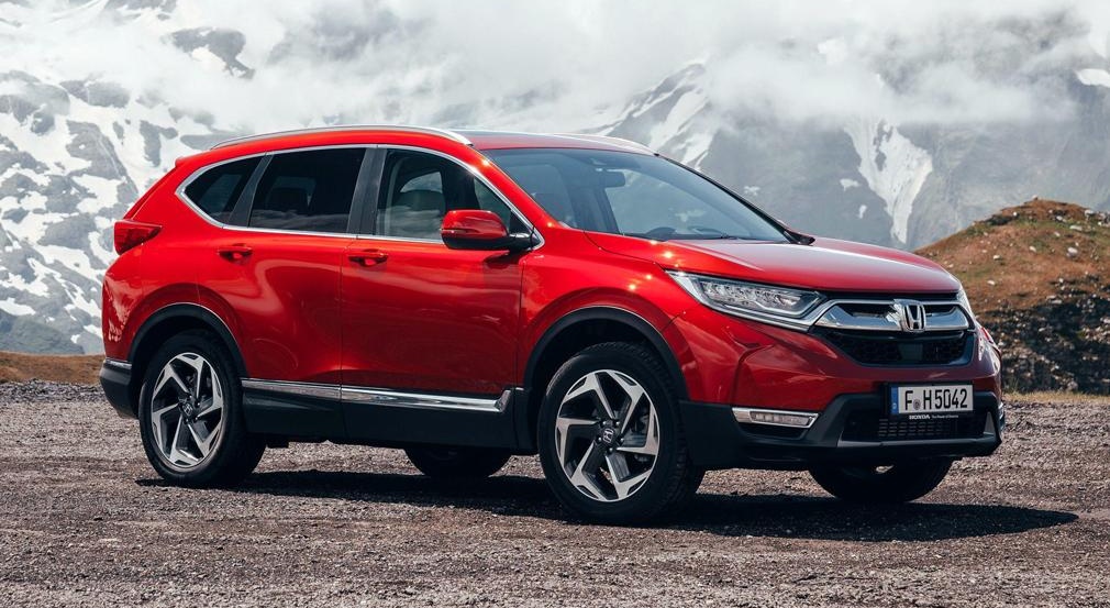 Honda раскрыла внешность кроссовера CR-V на патентном изображении