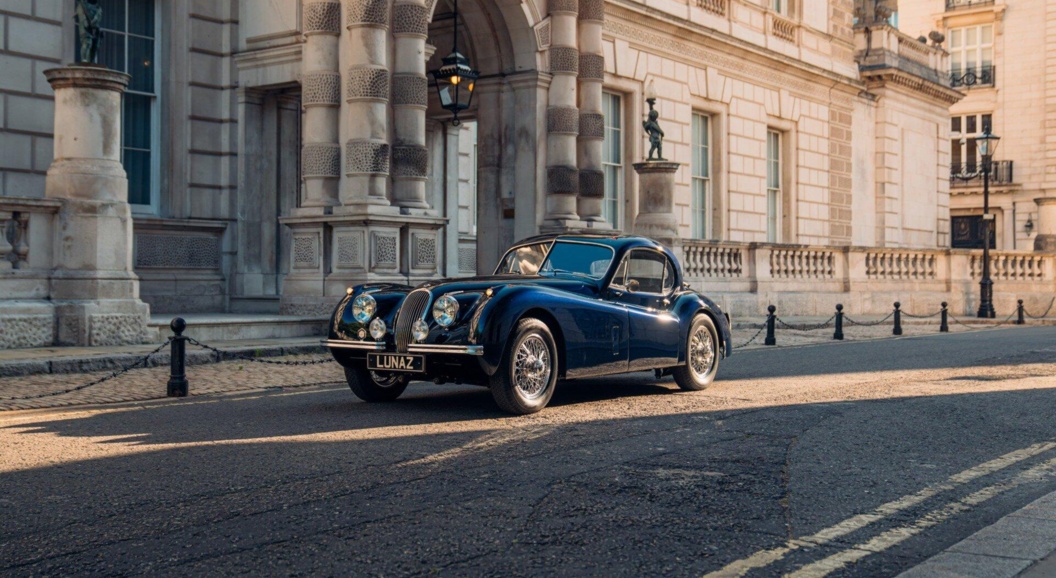Стартап Дэвида Бекхэма показал Jaguar 1952 года, переделанный в электрокар