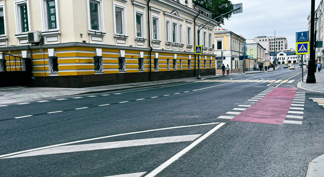 В Москве появится новая разметка на дорогах