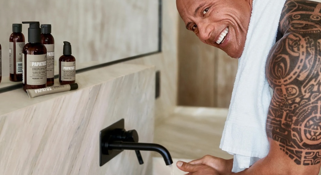 Дуэйн Джонсон запустил собственную линию уходовой косметики