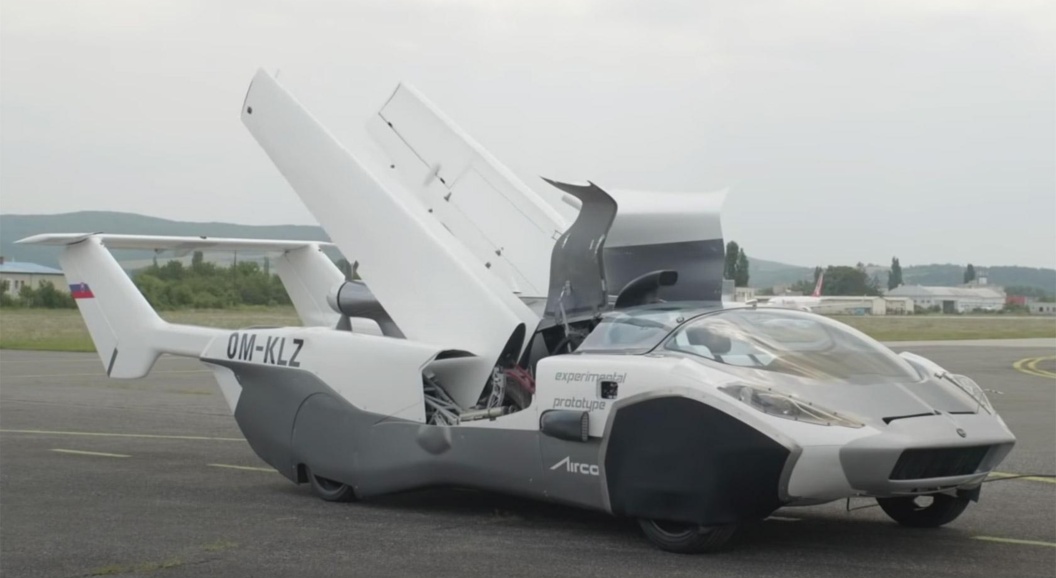 Словацкий аэромобиль AirCar получил официальное разрешение на полёты
