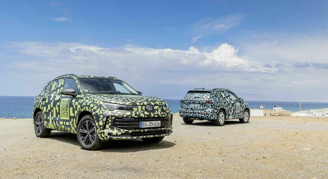 Внешность нового Volkswagen Tiguan рассекретили до премьеры