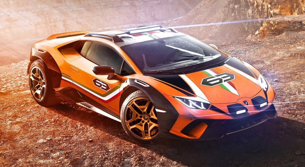 Внедорожный Lamborghini Huracan Sterrato впервые заметили на тестах