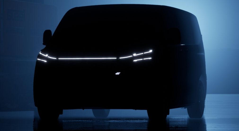 Появились новые тизеры электрического фургона Ford Transit
