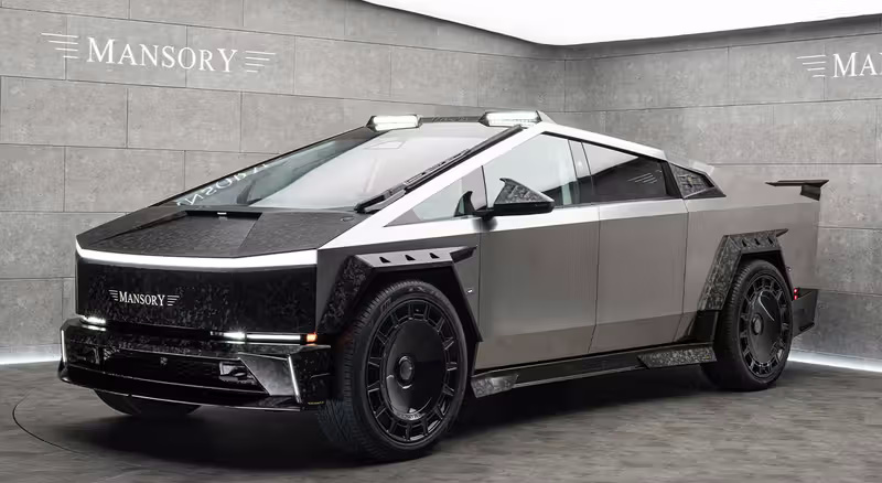 MANSORY представили обновлённую версию Сybertruck