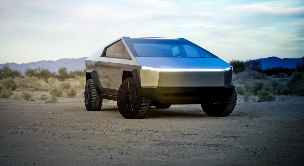 Tesla может выпустить двухдверный электропикап Cybertruck