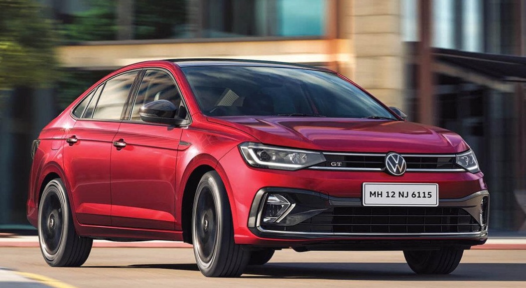 Появились первые снимки обновлённого седана Volkswagen Virtus