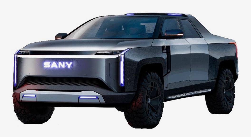 Китайский производитель экскаваторов решил выпустить конкурента Tesla Cybertruck