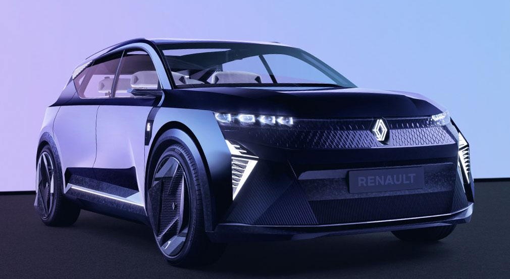 Водородный концепт Renault Scenic Vision получил инновационную систему распознавания лиц