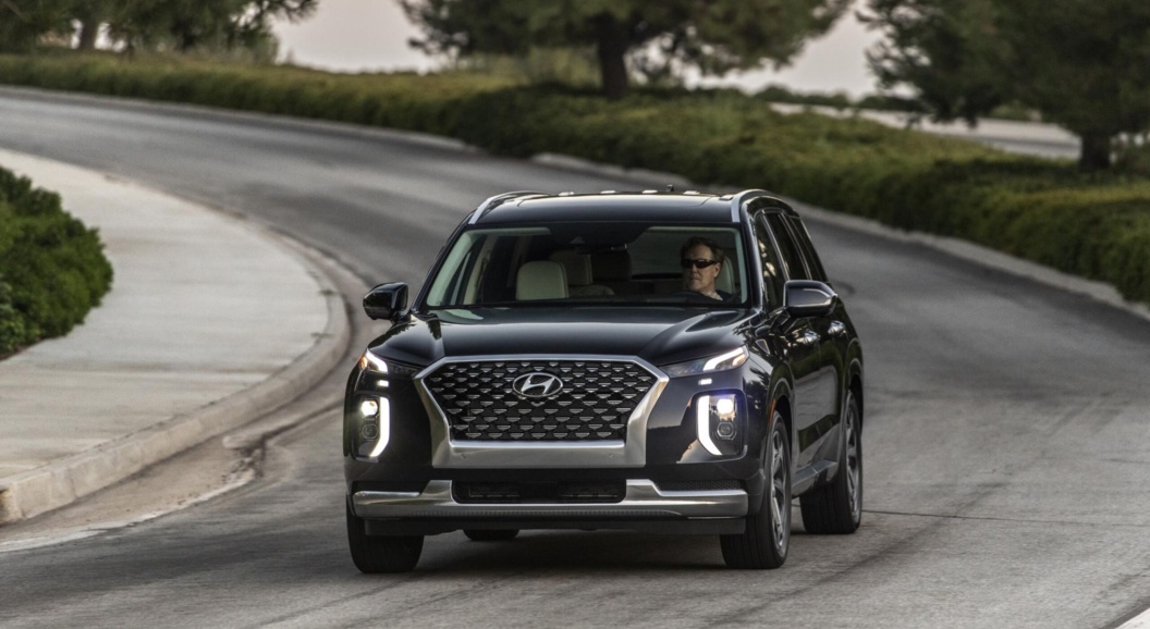 Обновлённый Hyundai Palisade попался фотошпионам