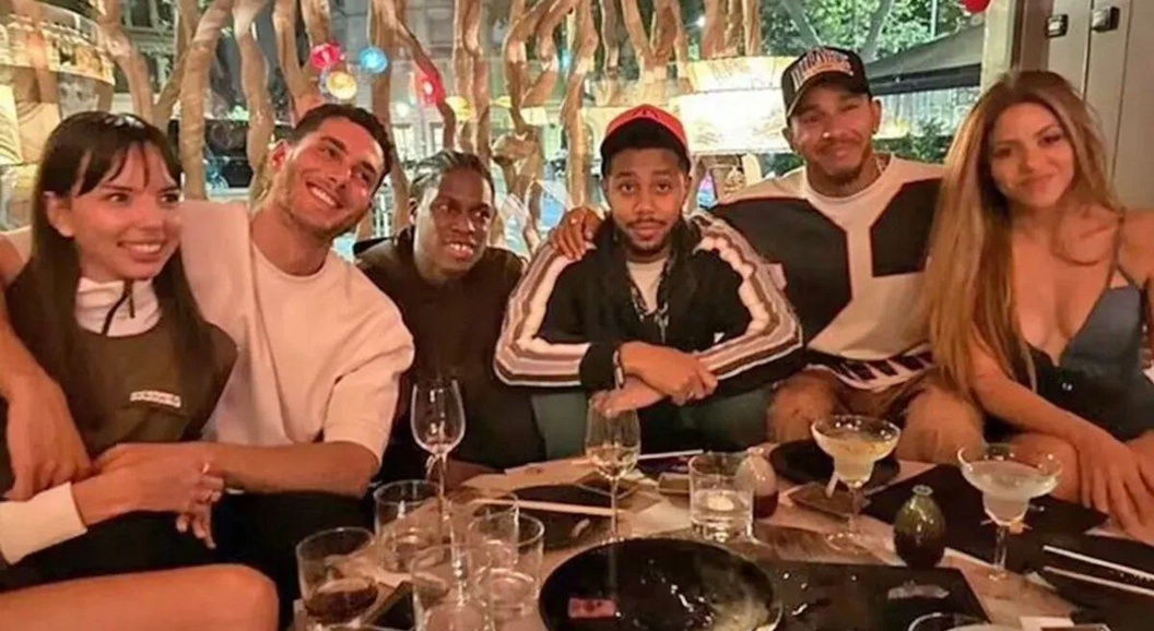 Льюис Хэмилтон и Шакира вновь подогрели слухи о своём романе