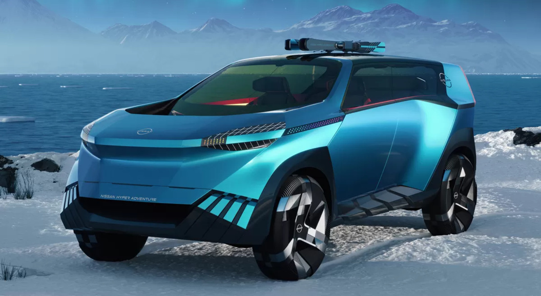 Концептуальный Nissan Hyper Adventure получил складную лестницу