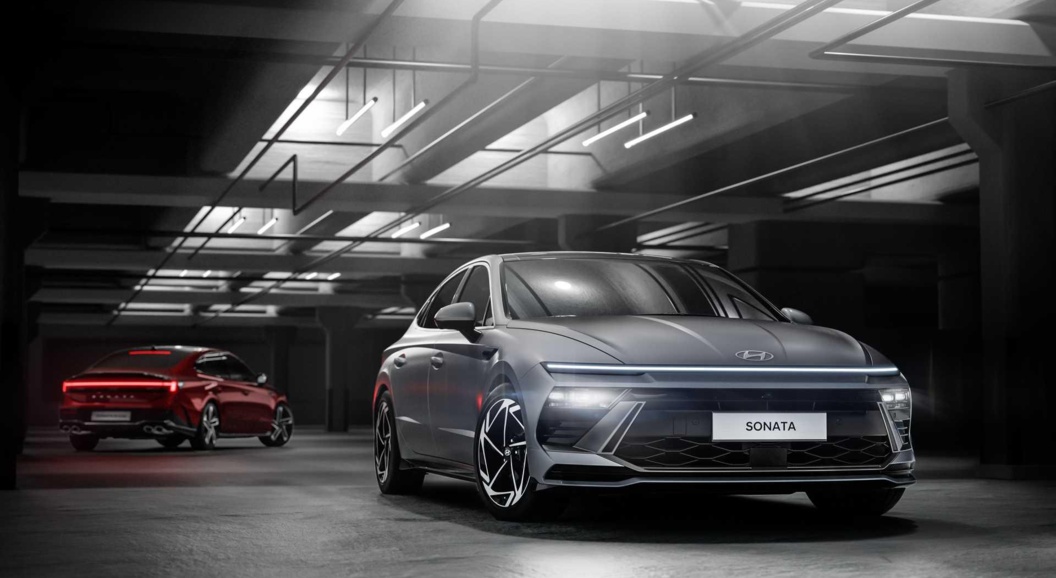 Hyundai рассекретил внешность и салон обновлённого седана Sonata