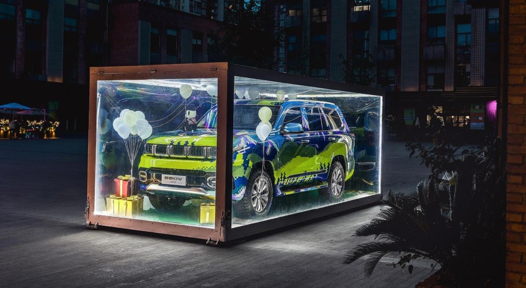 BAIC рассекретил салон нового рамного вездехода Beijing BJ60