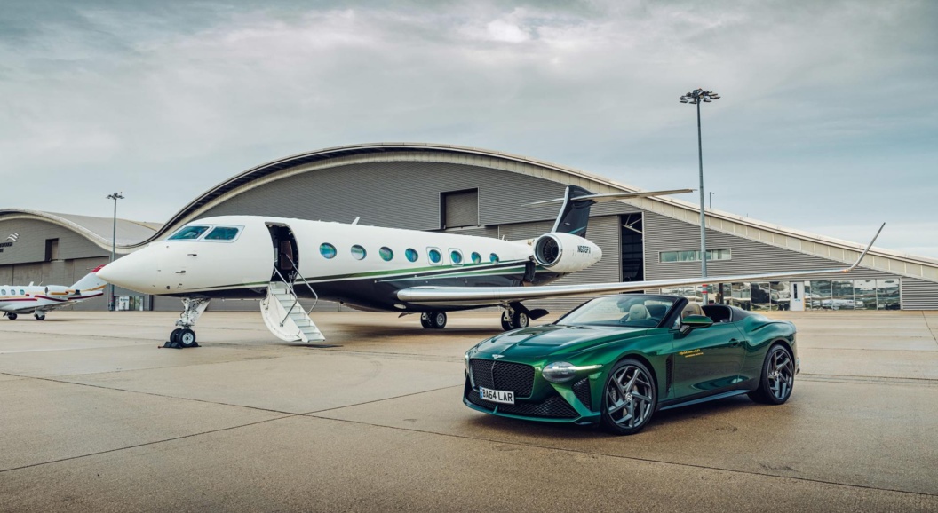 Лимитированный Bentley Bacalar вдохновил на создание вертолёта и самолёта