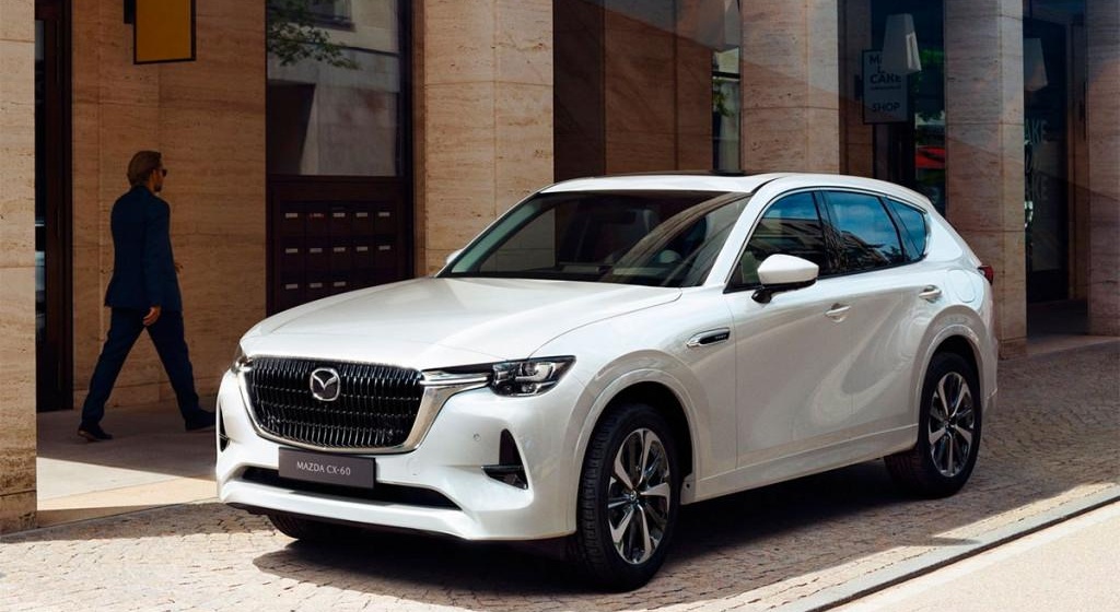 Первой гибридной новинкой Mazda стал кроссовер CX-60