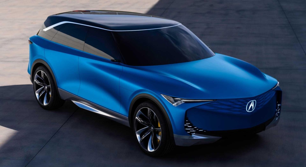 Acura показала электрокроссовер в стиле классических итальянских катеров