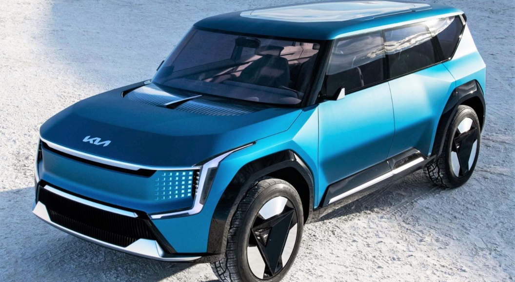 Фотошпионы &laquo;заглянули&raquo; в салон нового Kia EV9
