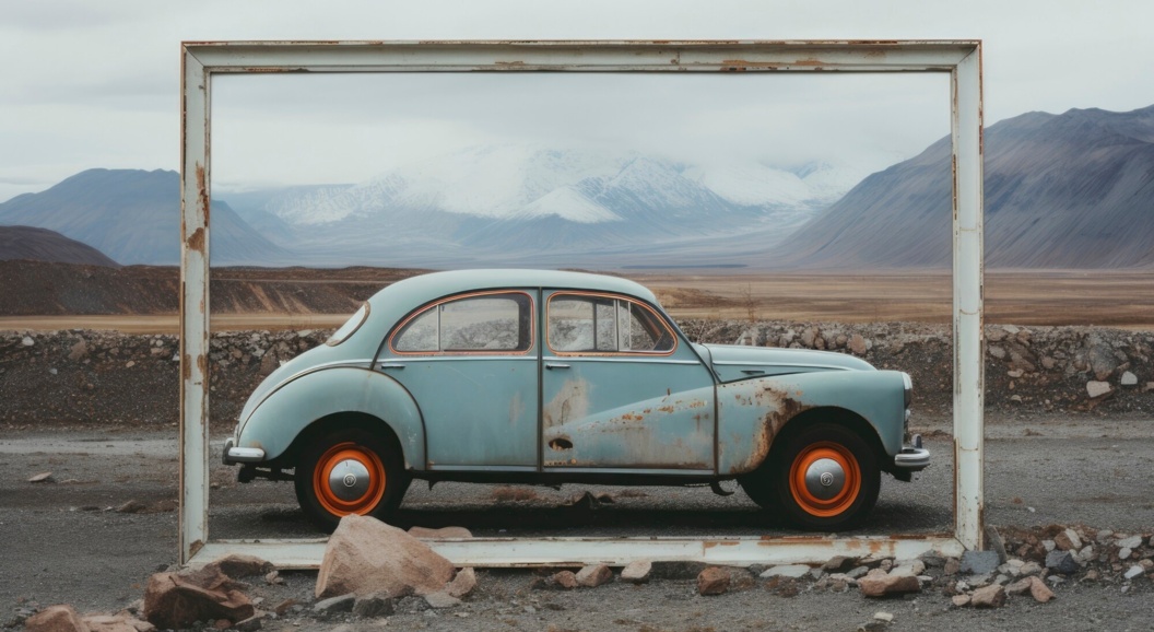 Автомобили в живописи: как их изображали советские художники