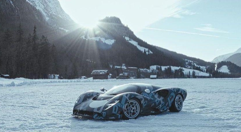 De Tomaso показал ледовые испытания возрождённого купе P72