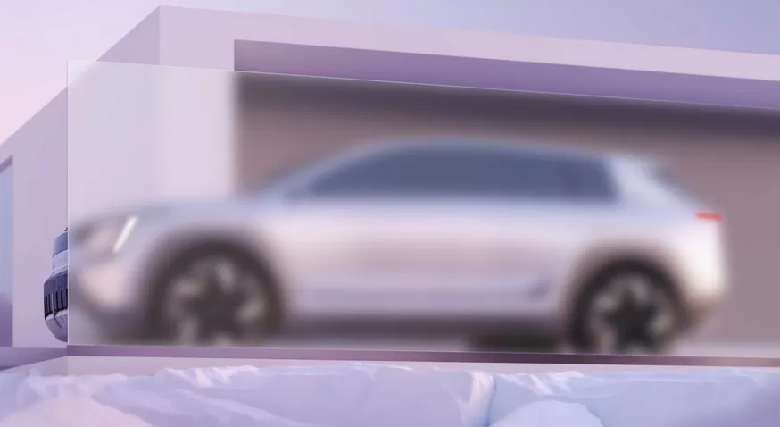 Минивэн Skoda Vision 7S получил детское кресло прямо в центре салона