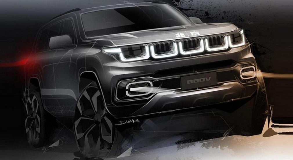 Появились первые изображения нового внедорожника BAIC Beijing BJ60