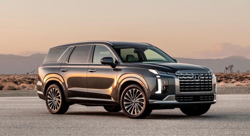 Обновлённый Hyundai Palisade получил цифровое салонное зеркало и подогрев третьего ряда