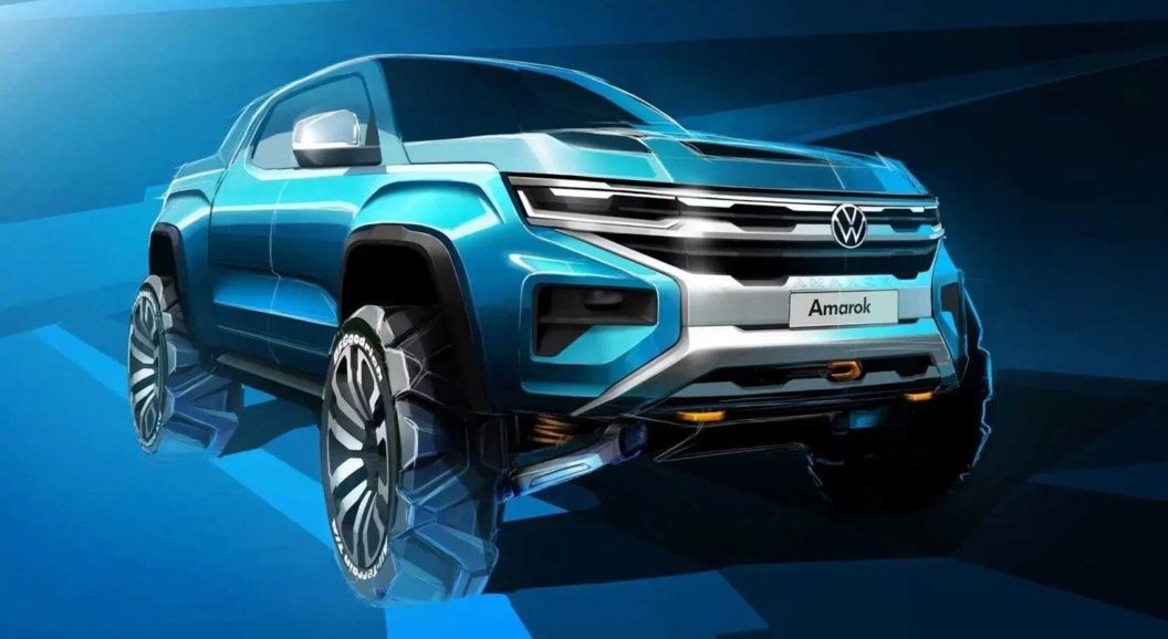 Появились новые &laquo;живые&raquo; фото рамного пикапа Volkswagen Amarok