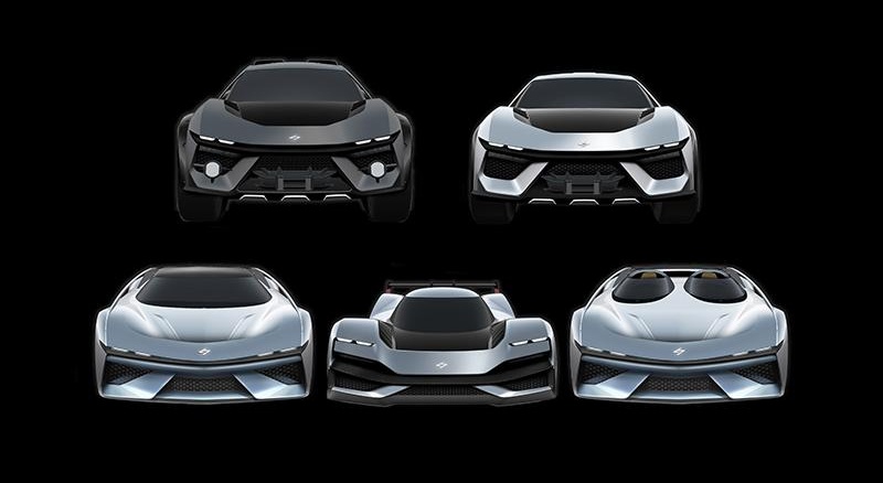 Бренд Джорджетто Джуджаро разработал внешность гиперкаров нового стартапа Laffite Automobili