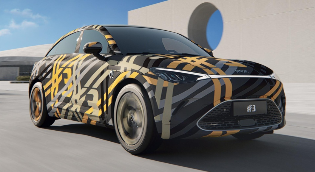 Появились первые официальные фото нового электрокросса Smart #3